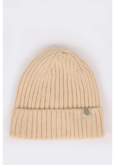 Defacto Kız Bebek 2li Takım Boyunluk Bere C9063a524wnbg122 Bej