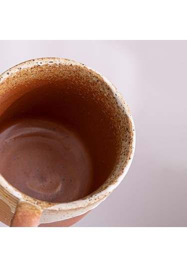 Suntek Seramik Kahve Kupa 360 Ml Japon Tarzı Retro Latte Stil-b