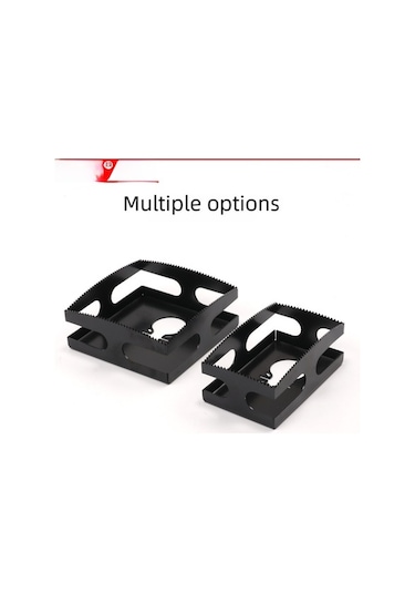 Besthome1 Ahşap İşleri İçin Kare Delik Açıcı - Elektrikli Aksesuar, Dayanıklı, Kolay Kullanım 88927 Siyah Dikdörtgen