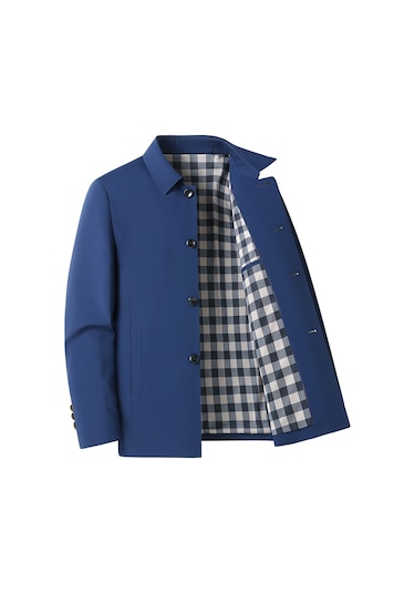 Sımıcg Erkek Business Casual Ceket - Mavi