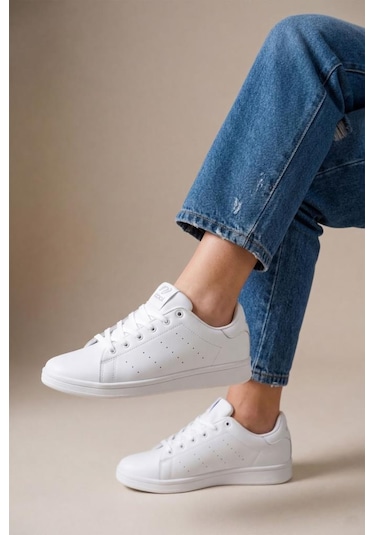 Pisagor Cool Ursula Unisex Sneakers Spor Ayakkabı Beyaz