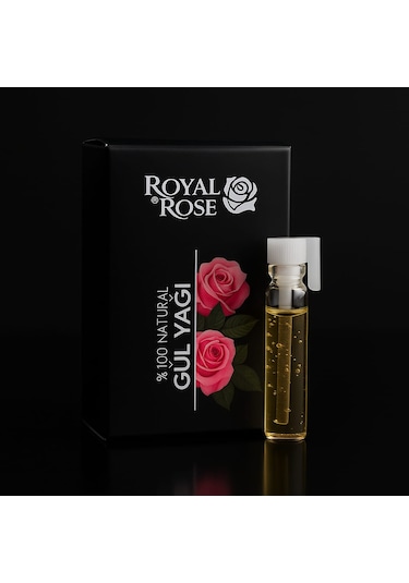 Royal Rose Doğal Gül Yağı 1 ML