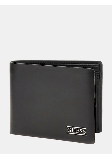Guess Boston Erkek Cüzdan Smnebrlea20-bla Smnebrlea20-bla Siyah Siyah