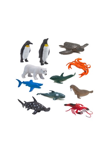 Oyuncak Vahşi Hayvan Seti 11 Parça