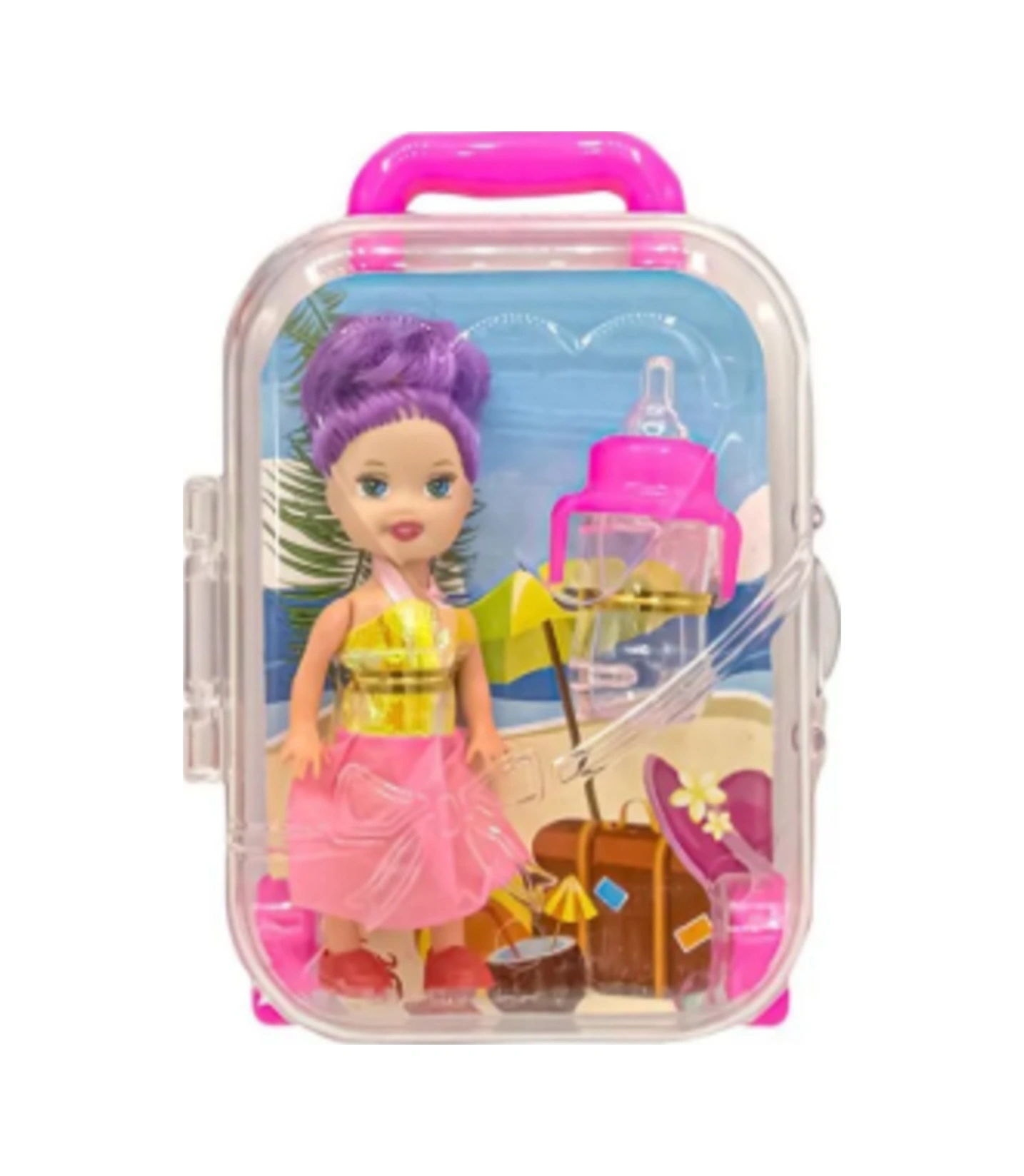 Oydaş Anlily Bavul Bebekli Fuşya 3+ Yaş