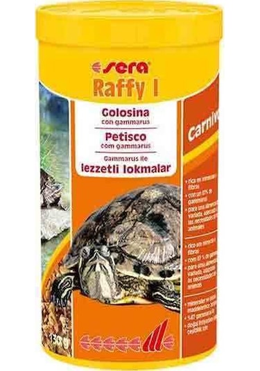 Sera Raffy I Gammarus Kaplumbağa Yemi 1000 Ml / 130 Gr