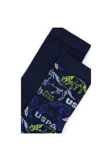 U.s. Polo Assn. Erkek Çocuk Lacivert Çorap Soket 50299269-vr033 Lacivert