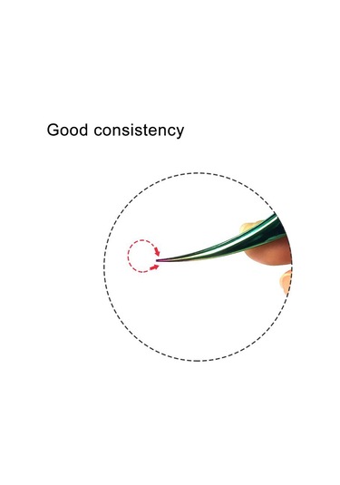 Vkemall Profesyonel Kirpik Uzatma Penseleri - Paslanmaz Çelik Hassas Uçlu Makyaj Aleti