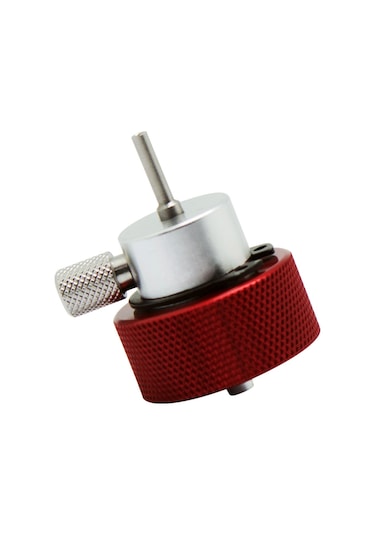 Youmex Metal Ve Silikon Dış Mekan Propane Dolum Bağlantısı, Yeşil Gaz İçin Kapağlı Ağızlı Bağlantı Kırmızı