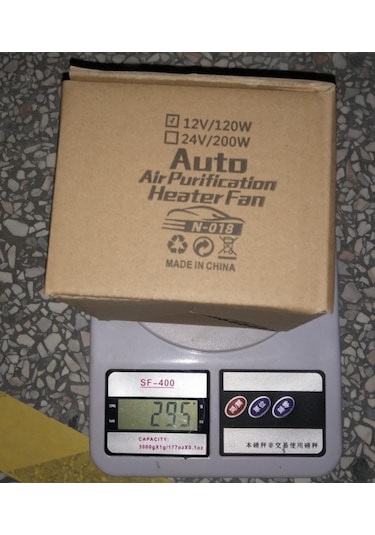 12v Girişli Oto Araç Isıtıcı Cam Buğu Çözücü Fan