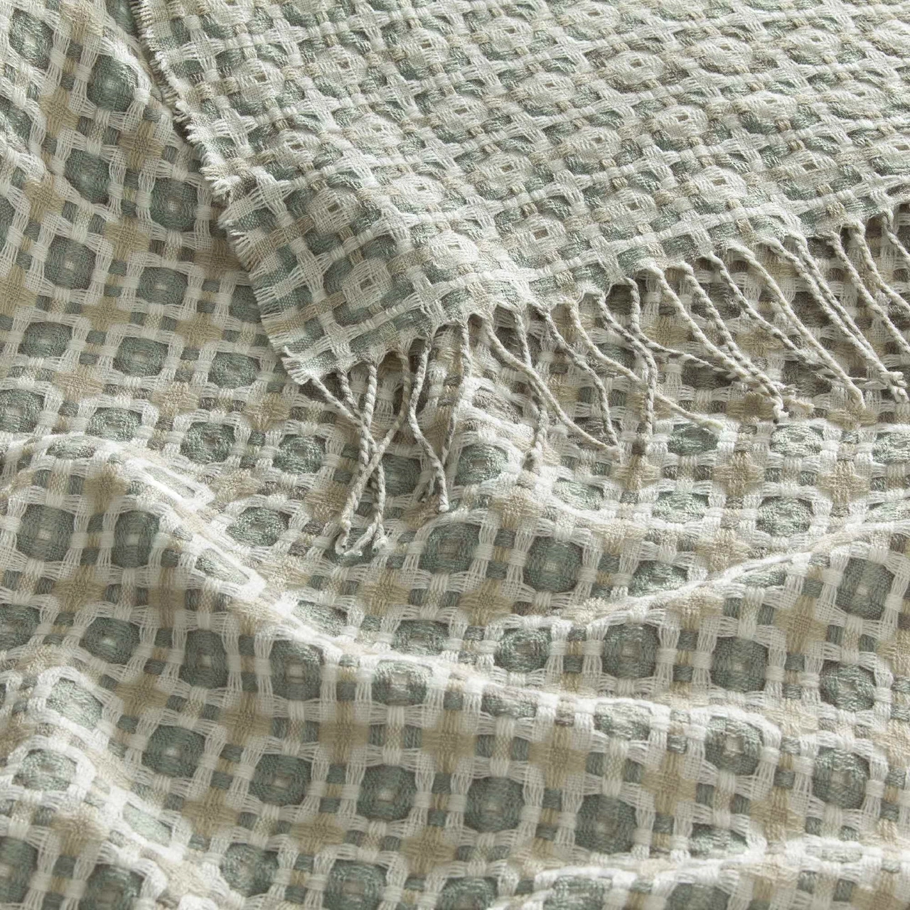 Linens Caline Throw / Tv Battaniyesi Gri Tek Kişilik Gri