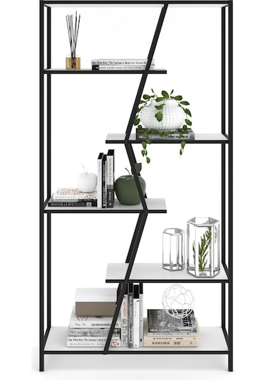 Hbomedora Kar Kitaplik 5 Rafli Kitaplik