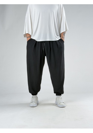 Cocopelli Bürümcük Siyah Erkek Jogger Pantolon Coc3177
