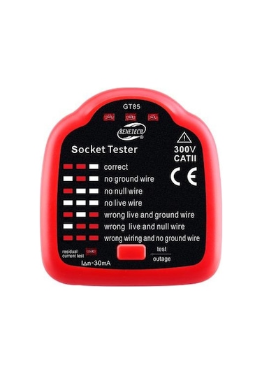 Benetech Gt85 Priz Soket Test Cihazı