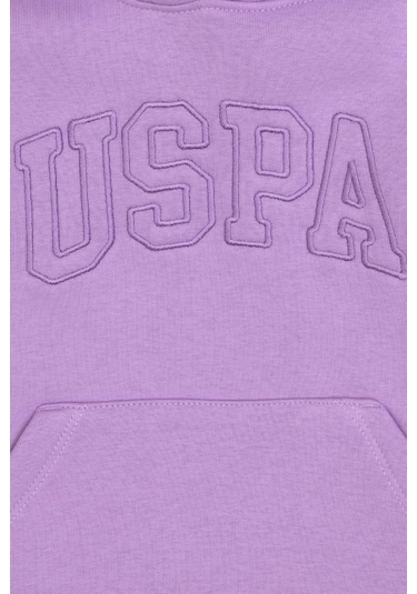 U.s. Polo Assn. Kız Çocuk Lila Sweatshirt 50314311-vr034 Lila