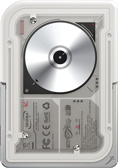 Skinarma Nexus Nova Kablosuz Ve Pd Hızlı Şarj Özellikli Standlı Powerbank 20w 5000mah Açık Gri