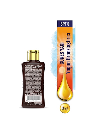 Eda Taşpınar Yoğun Bronzlaştırıcı Yağ 50 ML