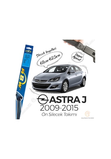 Opel Astra J Muz Silecek Takımı (2009-2015) RBW