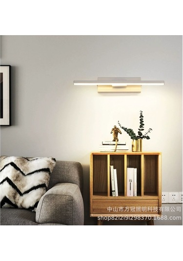 Suofeng Modern Nordic Yatak Başlığı Döner Duvar Lambası - Sıcak Beyaz Işık, Pratik Ve Şık Beyaz