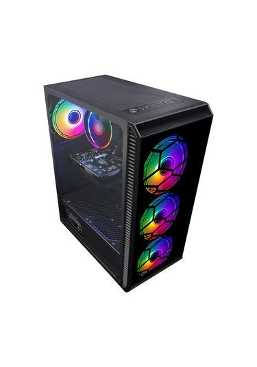 Turbox TX45 i7-860 8 GB 256 GB SSD 4 GB 23.8" Free Dos Curved Masaüstü Oyuncu Bilgisayarı