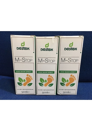 Destek M Stop Ayak Bakım Spreyi 3 x 50 ML