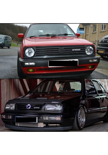 Ijdm 1 Adet Yedek Golf 3 İçin Mkııı Vr6 Yan Kalıplama Trim Amblem Klip Etiket