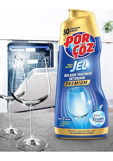 Porçöz Jel Bulaşık Deterjanı Premium 900 ML