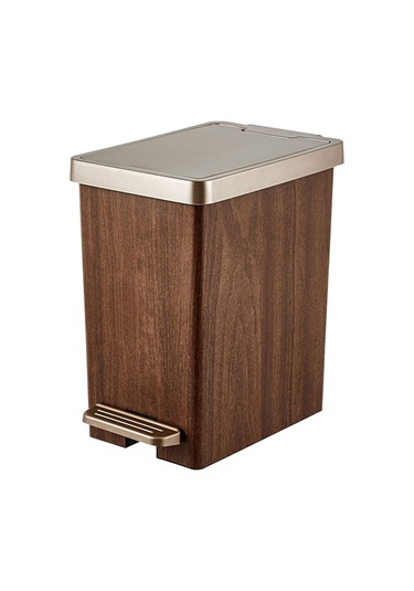 Suntek Çöp Kutusu Sabit Geri Dönüşüm Banyo Çiftlik Evi S Kahverengi