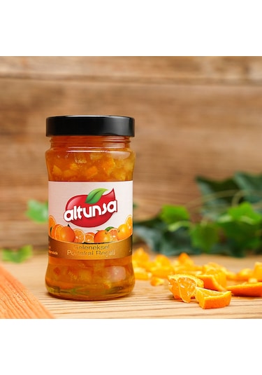 Altunsa Portakal - Böğürtlen - Vişne - Çilek Reçel Seti 4 x 380 G