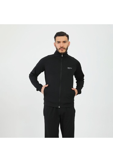 Joma Siyah Erkek Günlük Sweatshirt Full Zip Poly.marvel M 4232301 001