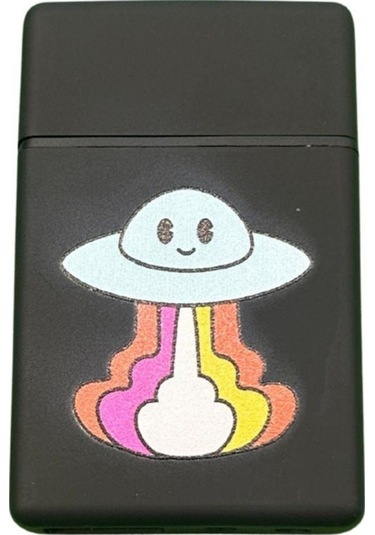 Zengaz Neşeli Ufo Siyah Çakmak