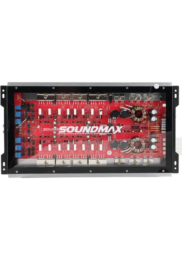 Soundmax Sx-4100.4ab Oto Anfi Stereo 4x150 Watt 4 Kanal