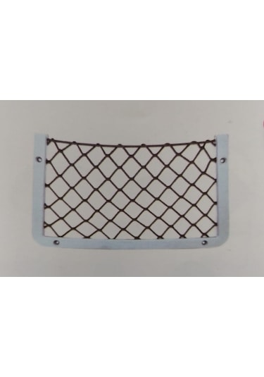 Plastik Fileli Ceplik Tekne ve Karavan Eşya Cepliği Beyaz