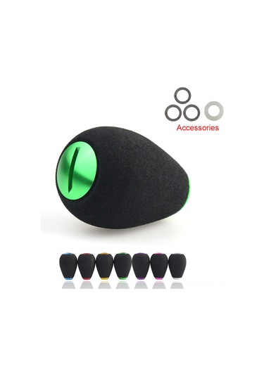 Vkemall Ekfan Balık Makinesi Donanım Seti - Mavi Eva Kolu + Metal Kapağı 39x26mm