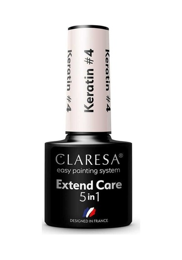 Claresa Keratin 5in1 Renkli Base Coat Nude Pembe Serisi 04 - 5g