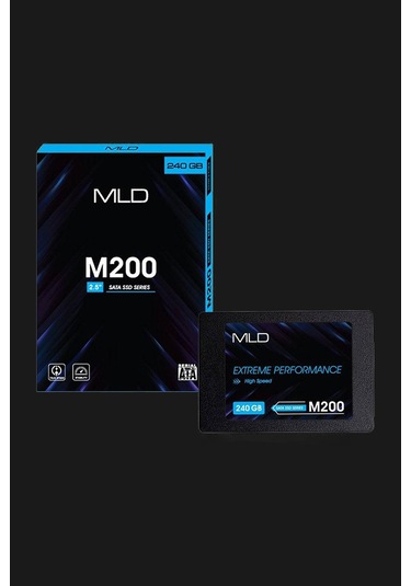 SSD-MLD M200 240GB SATA3 2.5" SSD R:560MB/S W:520MB/S