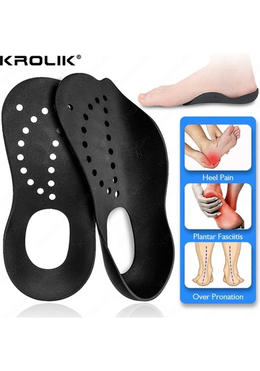 Xo-bacaklar Plantar Pro Astarı Ortopedik Düz Ayak Topuk Ağrısı Kemer Desteği M Eu 35-39