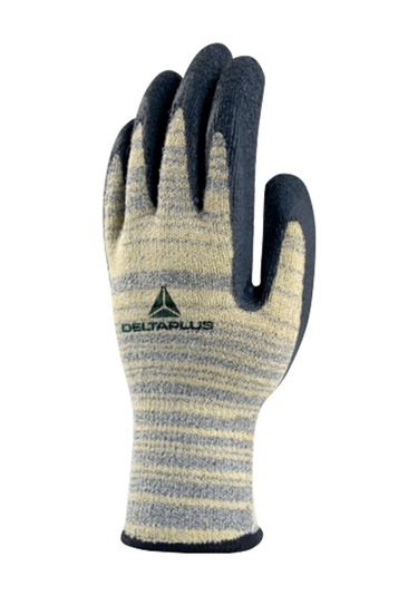Deltaplus Isıya Dayanıklı Eldiven Yüksek Performanslı Polietilen Elyaf. Avuç İçi Ve Parmaklar Latex Kaplama 250 Temas Isısı