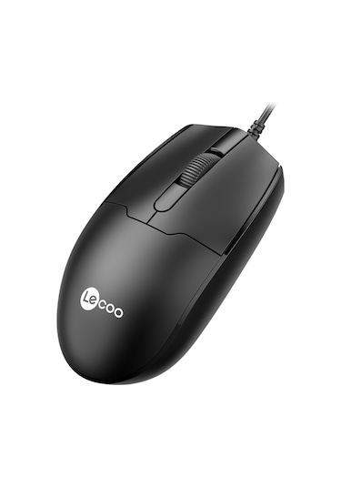 Lecoo MS101 USB Kablolu 1200DPI 3 Tuşlu Optik Mouse