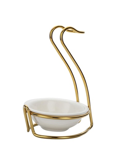 Suntek Ayakta Yemek Dinlenme Restoran Mutfak Hotpot Restoran Kuğu Şekli Altın