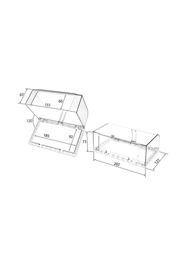Suntek 2 Gang 86 Tip Çıkış Kutusu Kapağı Su Geçirmez Suya