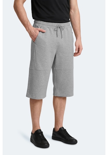 Slazenger Noctura Erkek Kapri Gri Şort