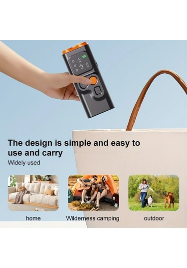 Willowhaven Siyah P7 Alarm Ve Uzaktan Kumandalı Şarj Edilebilir Ultrasonik Köpek Çekici Su Geçirmez Usb Şarj Veranda Bahçe Ve Evcil Hayvan Alanları İçin