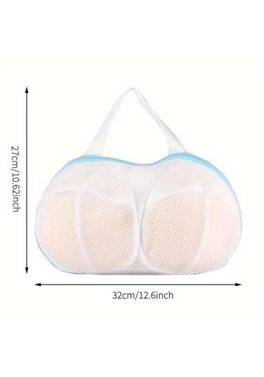 Polyester Sutyen Yıkama Torbası Beyaz
