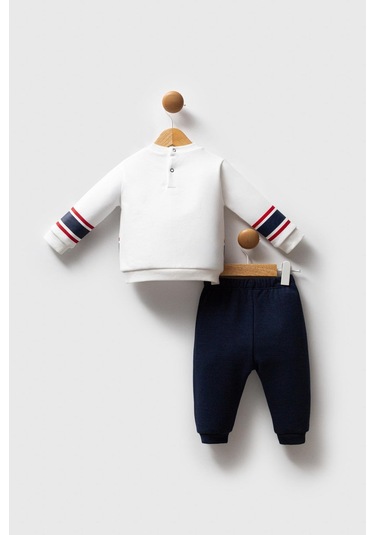 U.s. Polo Assn. Erkek Bebek 2'li Takım Beyaz-1690 Beyaz