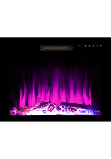 Tektes Plazma 70 CM 8 Renkli Elektrikli Şömine