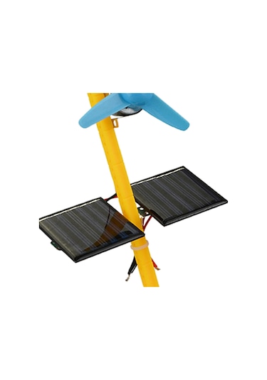 Suntek Güneş Enerjisi Jeneratörü Dc Motor Fanı Solar Oyuncak