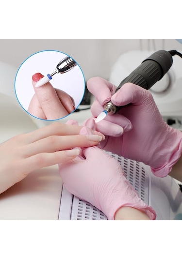 Suntek Tırnak Matkap Ucu Dıy Manikür Taşlama Kafası Döner