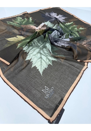 Mono Scarfs Soft Pamuk Eşarp-06109 Acı Kahve