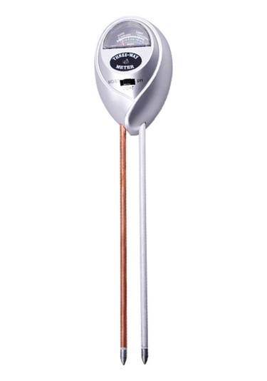 Xiyyadms Toprak Ph, Nem Ve Işık Yoğunluğu Testeri - Üçlü Fonksiyonlu Bahçe Bitki Bakımı Aleti - Gümüş